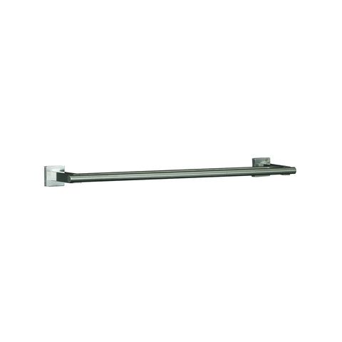 DAX Double Towel Bar, Wall Mount Stainless Steel, Polish Finish, 23-7/16 x 1-5/8 x 4-5/16 Inches (DAX-G0104-P)