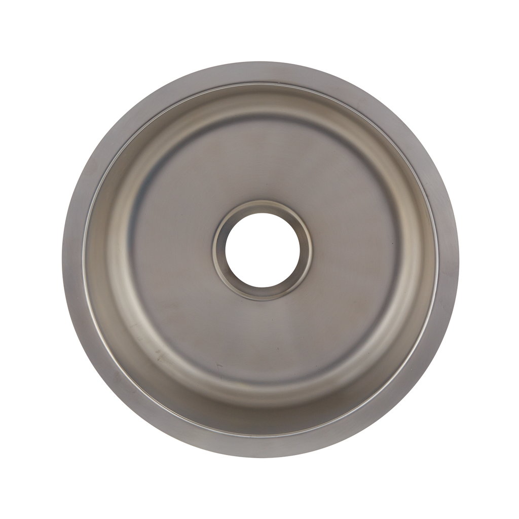 DAX Single Bowl Undermount Kitchen Sink, 18 Gauge Stainless Steel, Brushed Finish , 17-3/4 x 7-3/4 x 15-3/8 Inches (DAX-415)