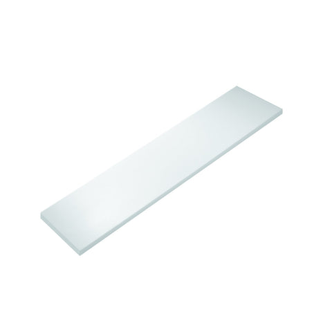 COSMIC Bathlife Bathroom Shelf, Wall Mount, Synthetic Resin, White Finish, 23-5/8 x 1/2 x 4-11/16 Inches (2290546)