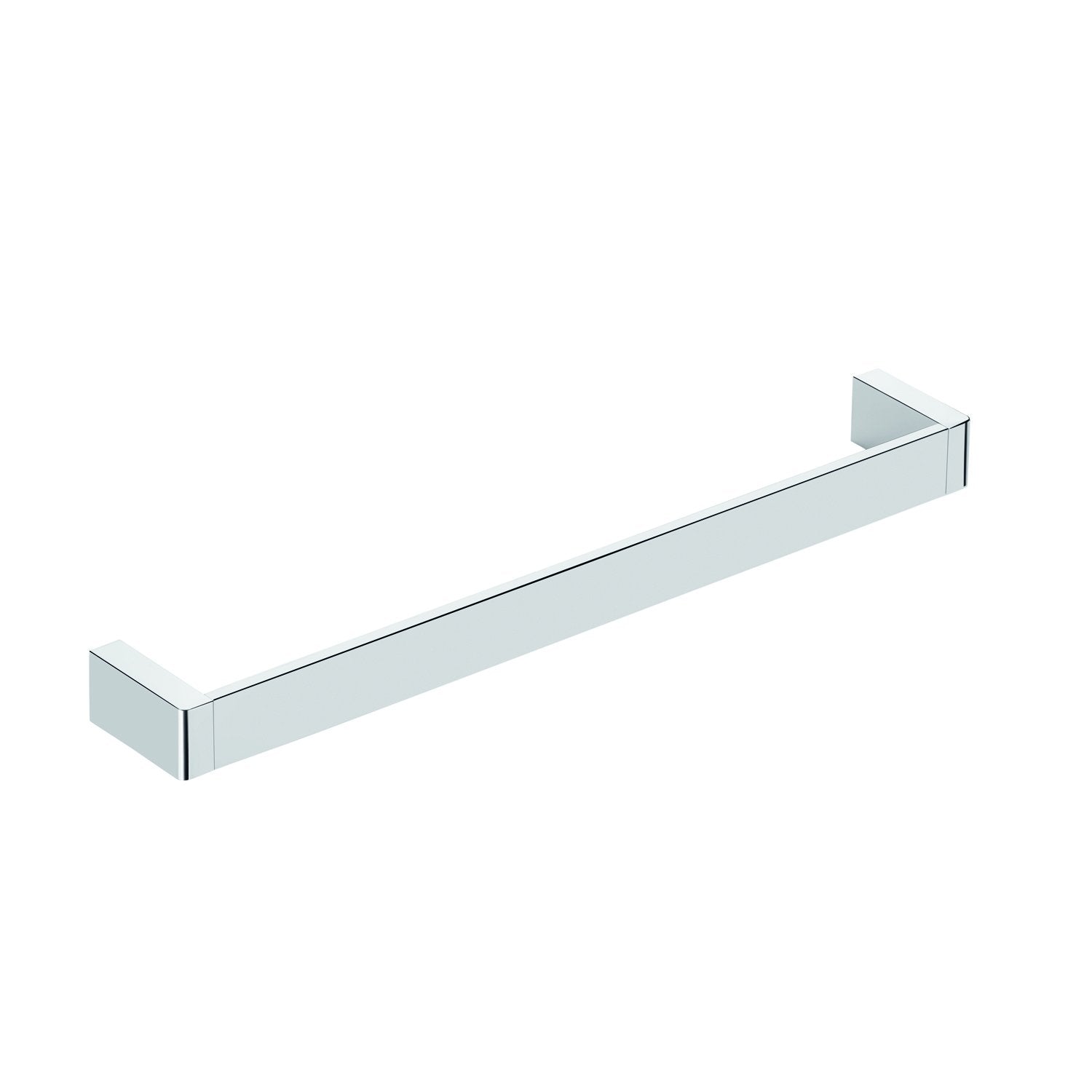 COSMIC Extreme Single Towel Bar, Wall Mount, Brass Body, Chrome Finish, 17-3/4 x 1-3/8 x 2-3/4 Inches (2530164)