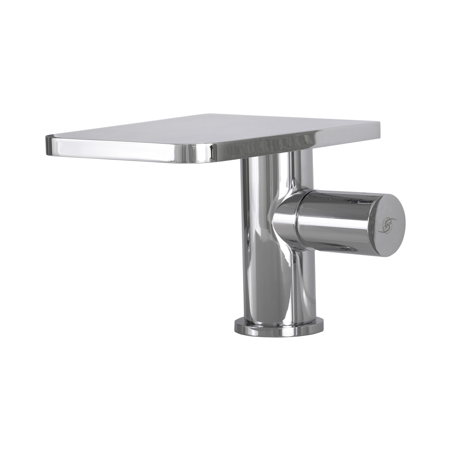 DAX Single Handle Waterfall Bathroom Faucet, Brass Body, Chrome Finish, 5-5/16 x 4-5/16 Inches (DAX-9888)