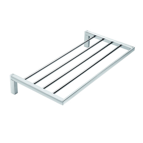 COSMIC Bathlife Towel Rack, Wall Mount, Brass Body, Chrome Finish, 23-5/8 x 3-3/4 x 11-13/16 Inches (2290168)