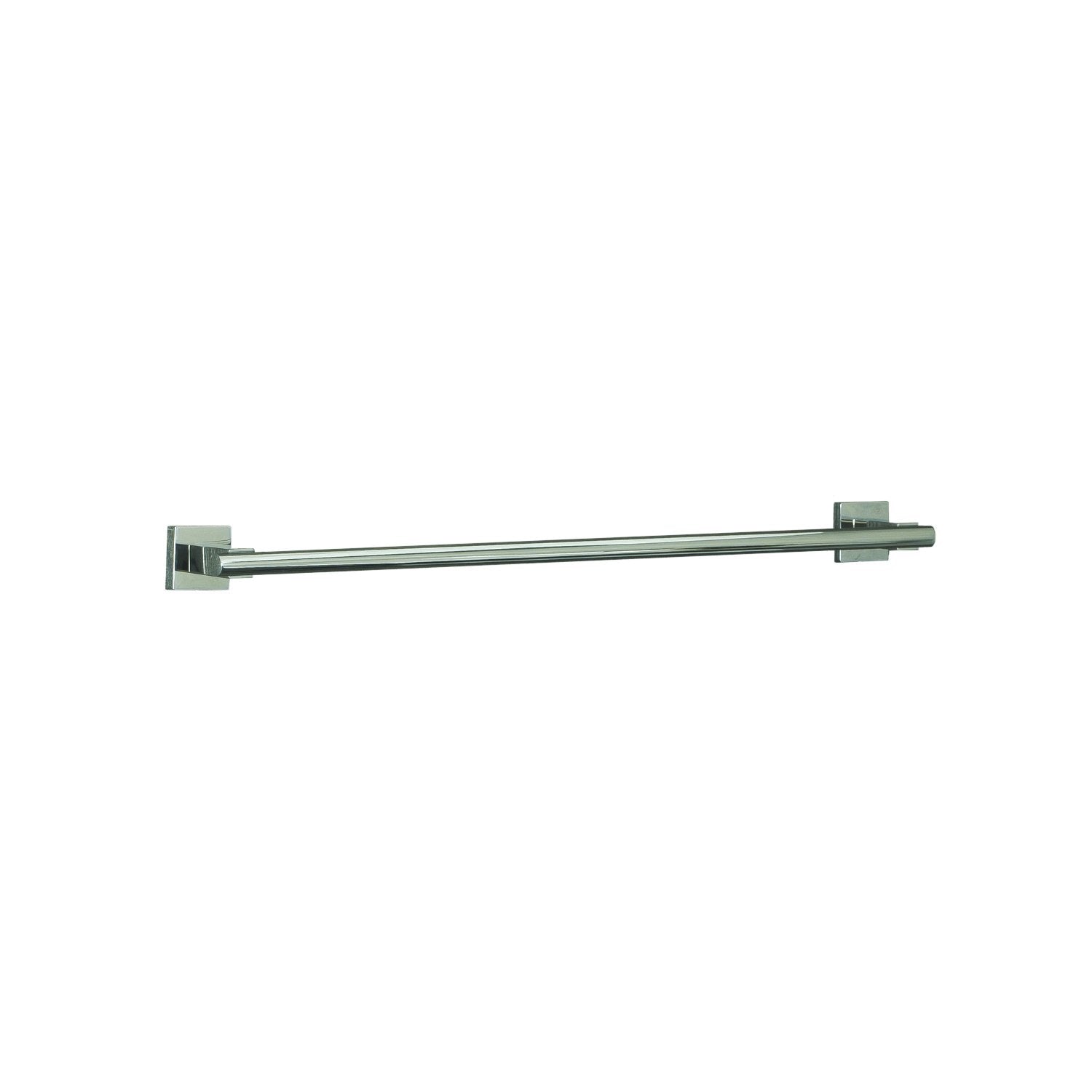 DAX Single Towel Bar, Wall Mount Stainless Steel, Satin Finish, 23-7/16 x 1-5/8 x 2-13/16 Inches (DAX-G0103-S-24)