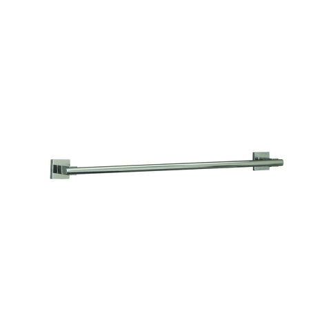 DAX Single Towel Bar, Wall Mount Stainless Steel, Satin Finish, 23-7/16 x 1-5/8 x 2-13/16 Inches (DAX-G0103-S-24)