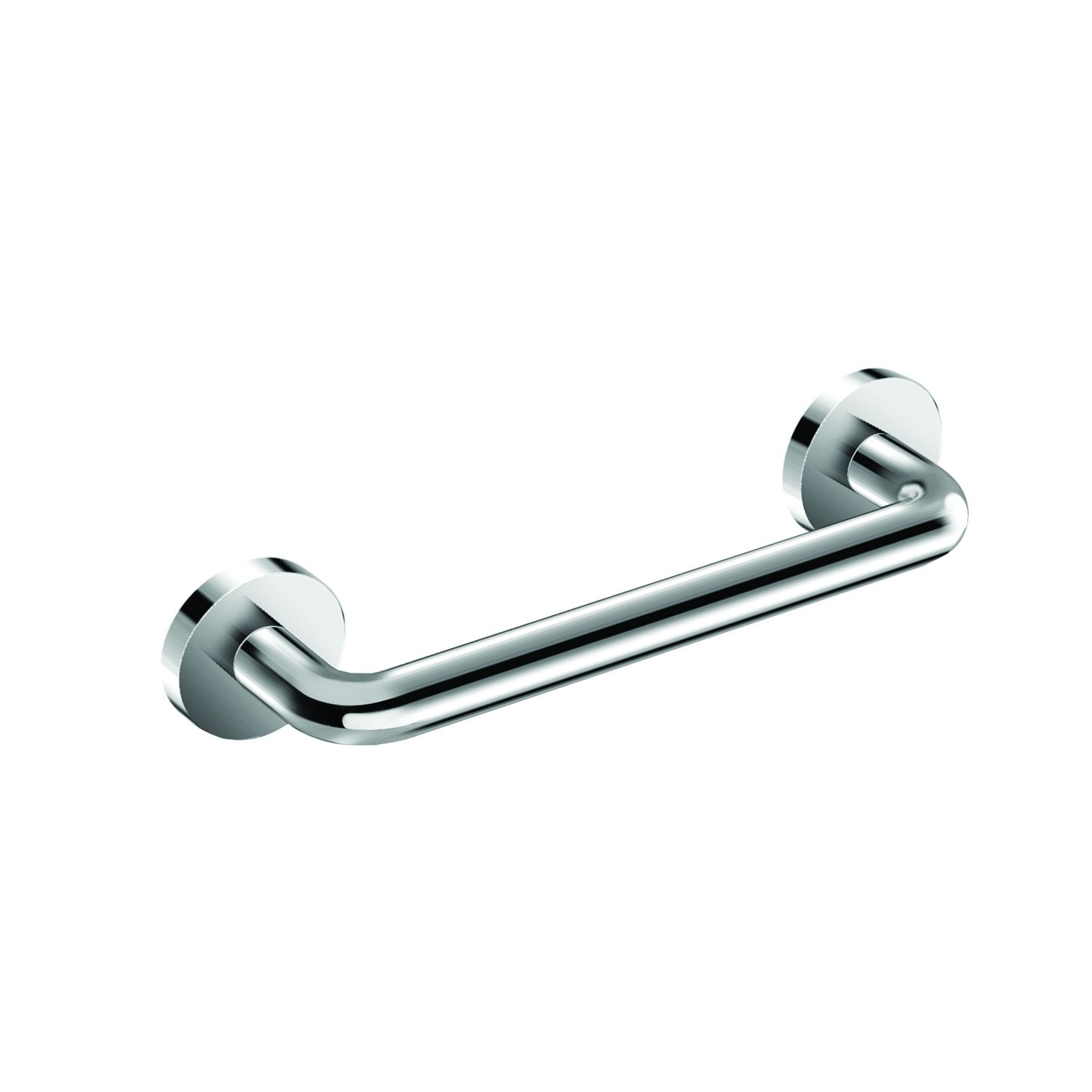 COSMIC Architect Grab Bar, Bathroom Bathtub and Shower Safety, Brass Body, Chrome Finish, 11-13/16 x 2-3/8 x 2-3/4 Inches (2900210)