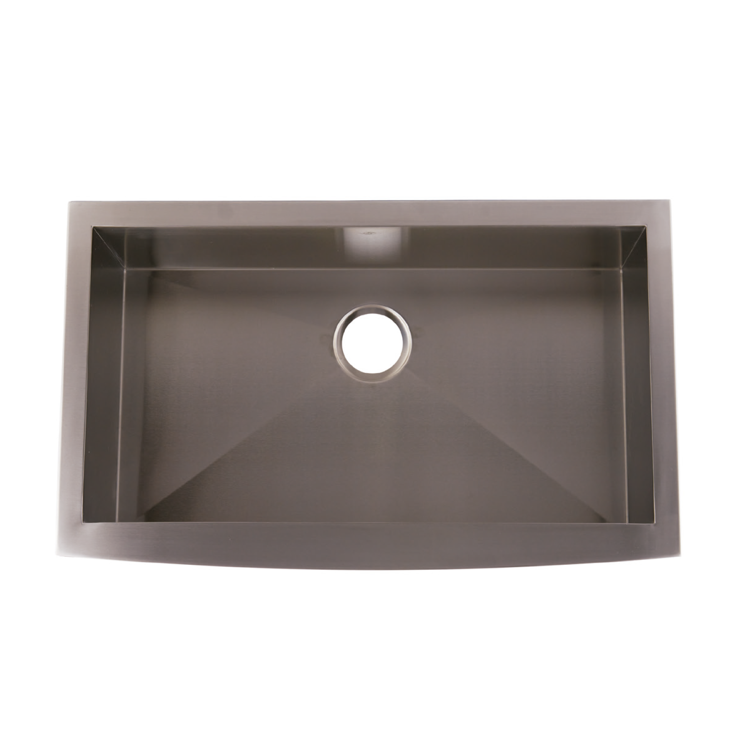 DAX Farmhouse Undermount Kitchen Sink, 18 Gauge Stainless Steel, Brushed Finish, 29-3/4 x 20 x 10 Inches (KA-SQ-3021)