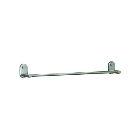 DAX Single Towel Bar, Wall Mount Stainless Steel, Satin Finish, 24 x 2-3/4 x 3-1/8 Inches (DAX-G0203-S-24)