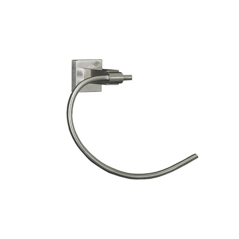 DAX Towel Ring, Wall Mount Stainless Steel, Polish Finish, 8-1/4 x 2-3/16 x 6 Inches (DAX-G0108-P)