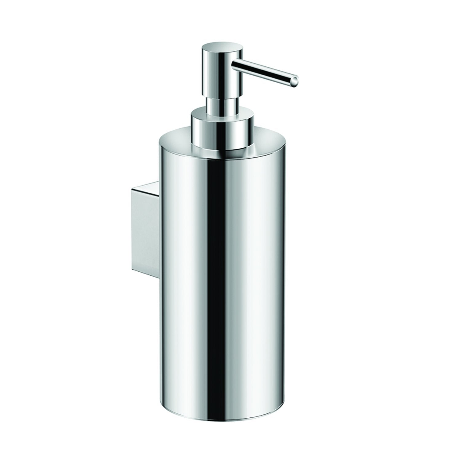 COSMIC Architect Soap Dispenser, Wall Mount, Brass Body, Chrome Finish 2-7/16 x 7-3/16 x 4-3/16 Inches (2050103)