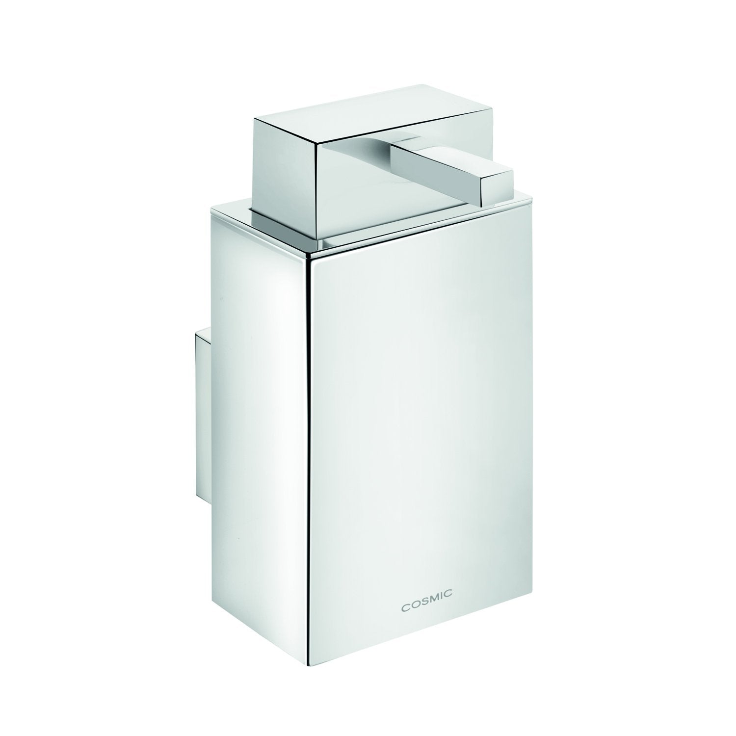 COSMIC Bathlife Soap Dispenser, Wall Mount, Brass Body, Chrome Finish, 2-7/16 x 7-3/16 x 4-3/16 Inches (2290105)