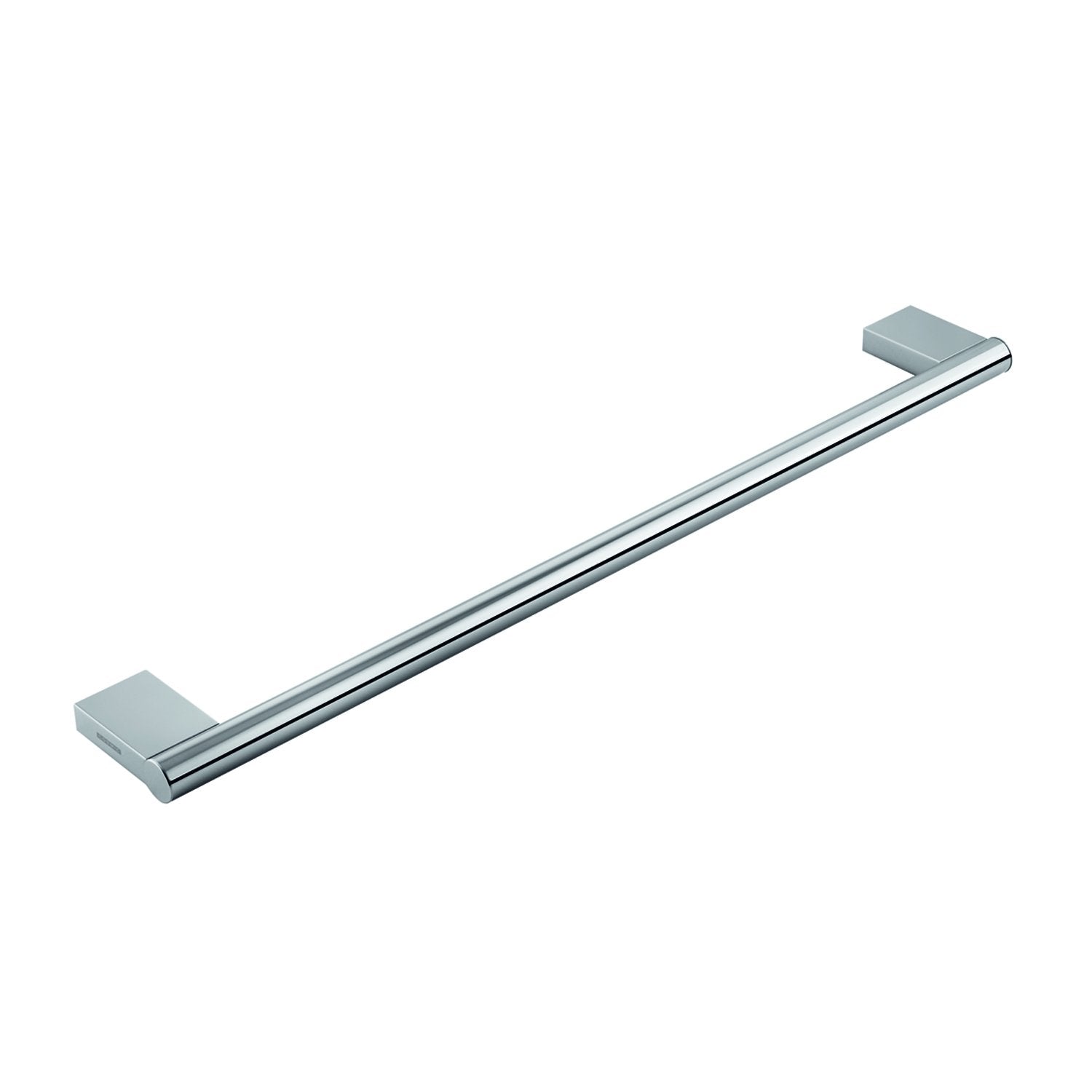 COSMIC Project Single Towel Bar, Wall Mount, Brass Body, Chrome Finish, 23-5/8 x 7/8 x 3-1/8 Inches (2510165)