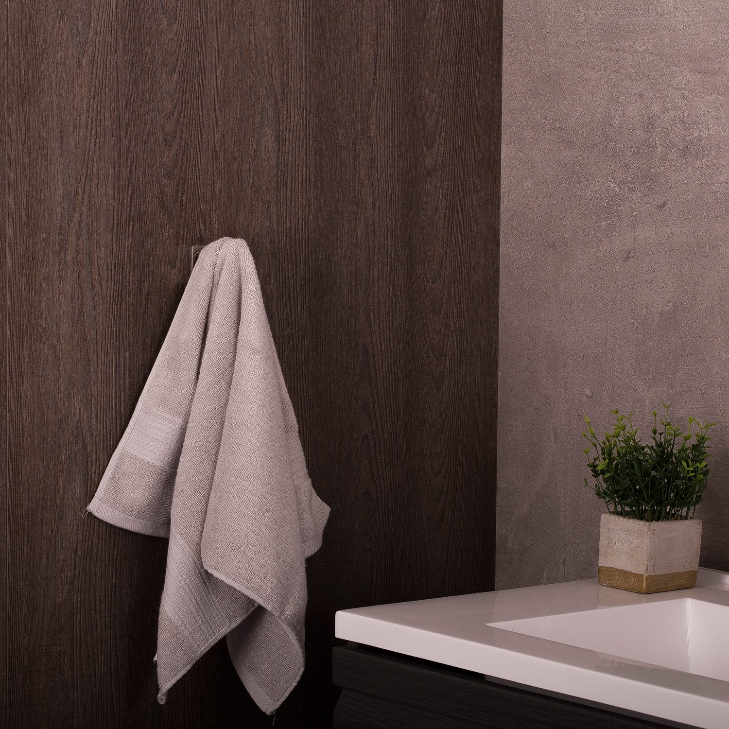 DAX Single Bathroom Hook, Wall Mount Stainless Steel, Satin Finish, 1-5/8 x 2 x 2-13/16 Inches (DAX-G0109-S)