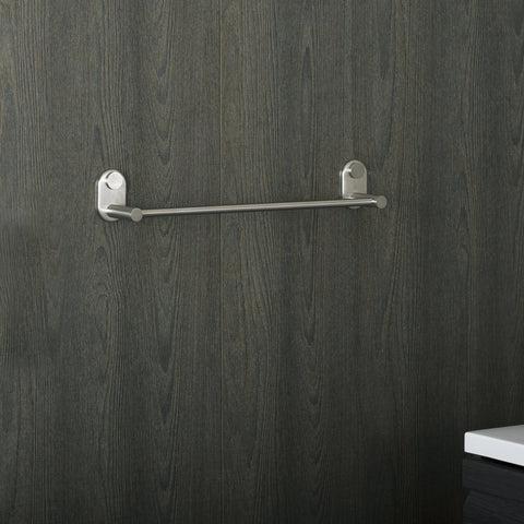 DAX Single Towel Bar, Wall Mount Stainless Steel, Polish Finish, 20 x 2-3/4 x 3-1/8 Inches (DAX-G0203-P-20)