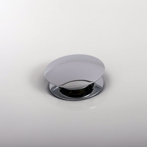 DAX Round Vanity Sink Pop up Drain, Brass Body, Chrome Finish, 2-5/8 x 8-5/8 Inches (DAX-82005-CR)