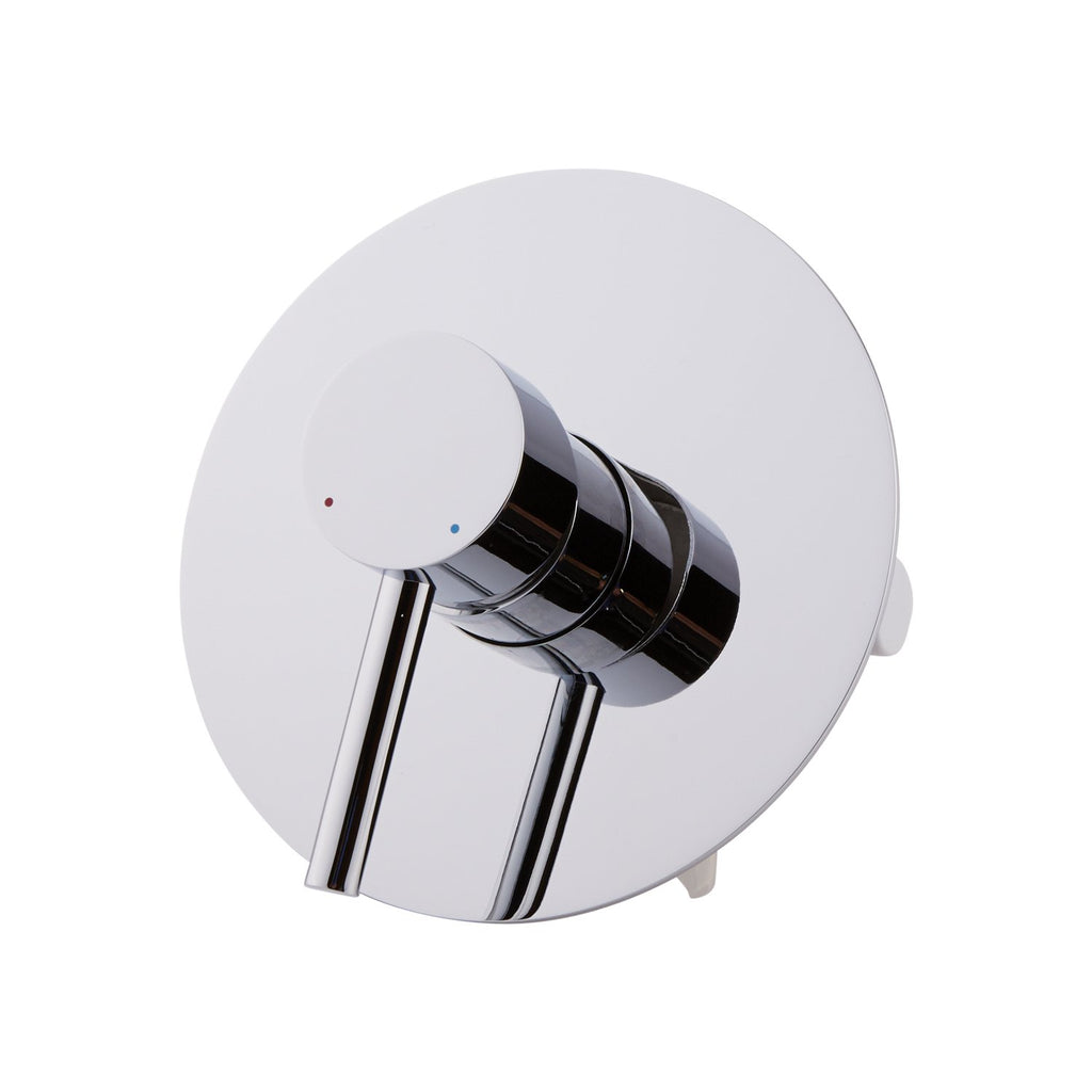 DAX Shower System, Faucet Set, with Shower and Tub Trim, Wall Mount, Brass Body, Chrome Finish (DAX-0306-CR)