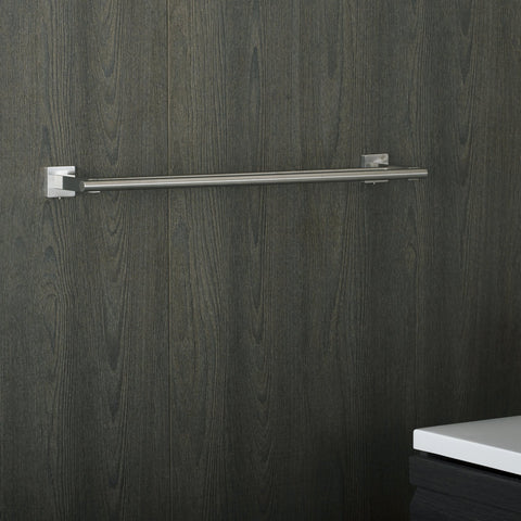 DAX Double Towel Bar, Wall Mount Stainless Steel, Polish Finish, 23-7/16 x 1-5/8 x 4-5/16 Inches (DAX-G0104-P)