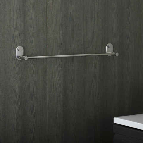 DAX Single Towel Bar, Wall Mount Stainless Steel, Satin Finish, 25 x 2-3/4 x 3-1/8 Inches (DAX-G0203-S-25)