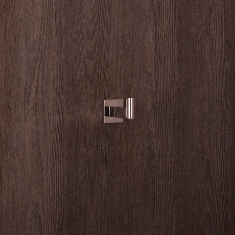 DAX Single Bathroom Hook, Wall Mount Stainless Steel, Satin Finish, 1-5/8 x 2 x 2-13/16 Inches (DAX-G0109-S)