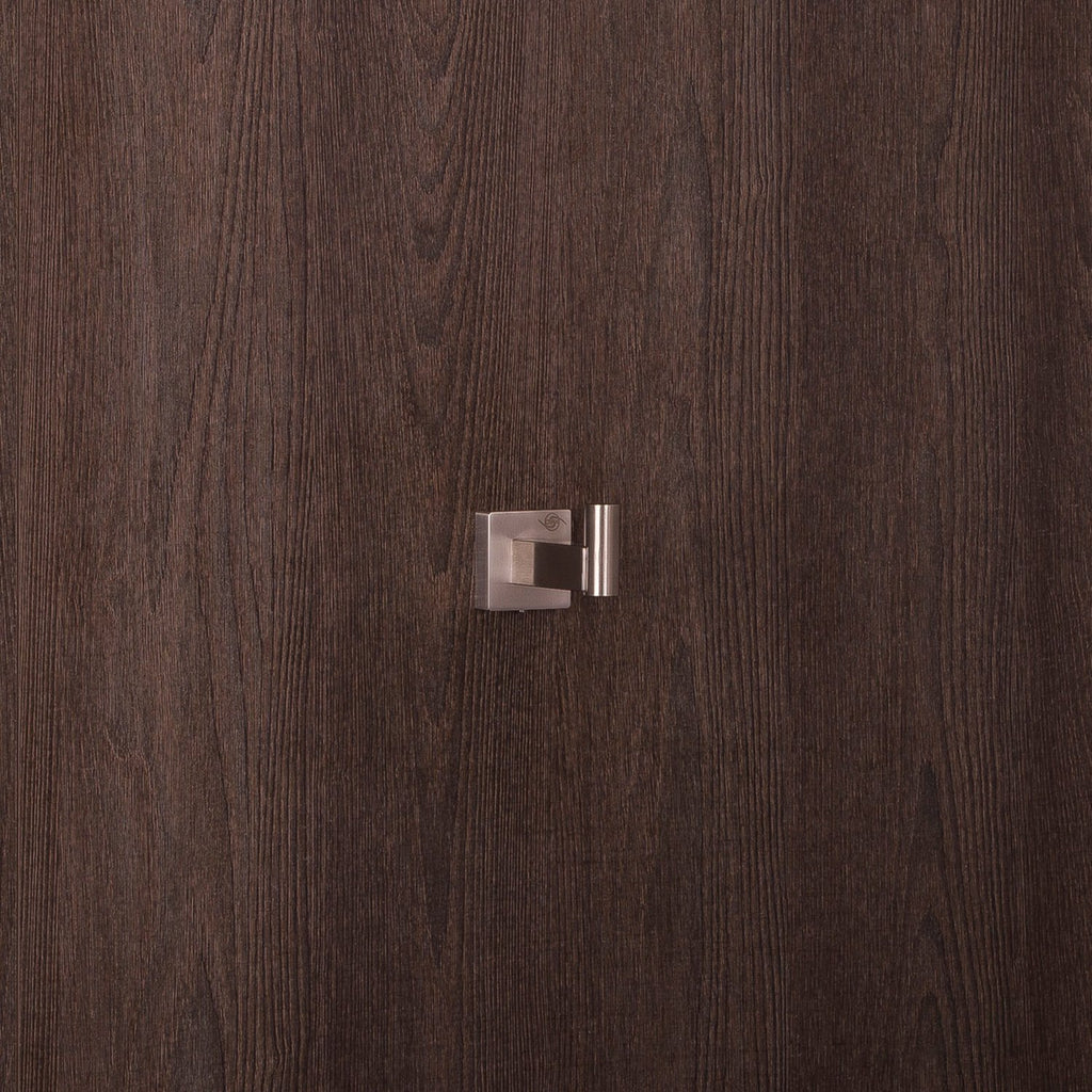 DAX Single Bathroom Hook, Wall Mount Stainless Steel, Polish Finish, 1-5/8 x 2 x 2-13/16 Inches (DAX-G0109-P)
