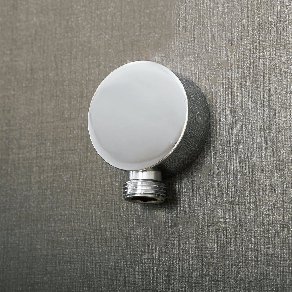 DAX Shower Outlet Elbow, Wall Mount, Brass Body, Chrome Finish, 2-3/4 x 2-3/4 x 2-3/4 Inches (DAX-2085B)