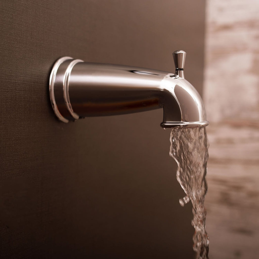 DAX Shower System, Faucet Set, with Shower and Tub Trim, Wall Mount, Brass Body, Chrome Finish (DAX-0306-CR)