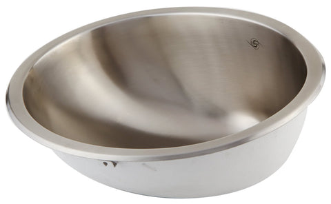 DAX Single Bowl Undermount Kitchen Sink, 18 Gauge Stainless Steel, Brushed Finish , 19-1/8 x 7 x 16-1/8 Inches (DAX-1916)
