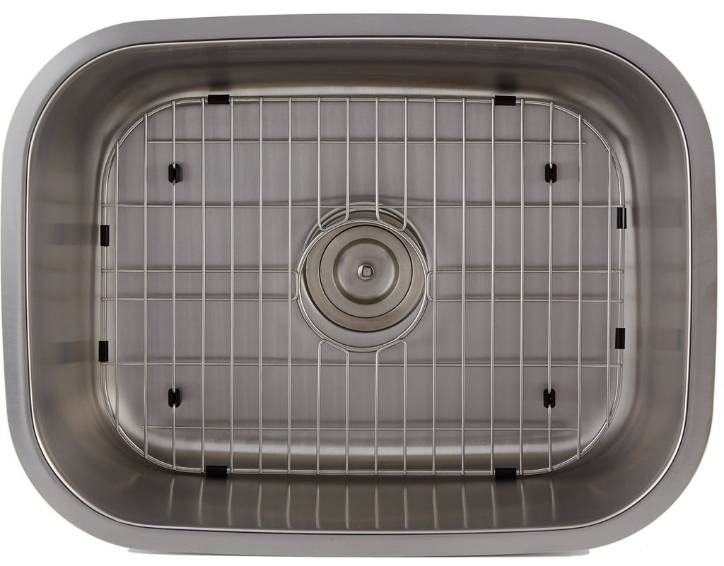 DAX Single Bowl Undermount Kitchen Sink, 18 Gauge Stainless Steel, Brushed Finish , 23-1/2 x 9 x 17-3/4 Inches (DAX-2317)DAX Single Bowl Undermount Kitchen Sink, 18 Gauge Stainless Steel, Brushed Finish , 23-1/2 x 9 x 17-3/4 Inches (DAX-2317)