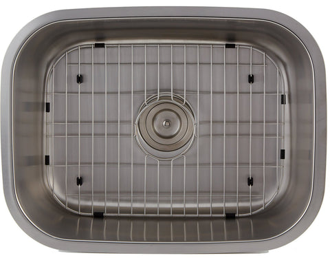 DAX Single Bowl Undermount Kitchen Sink, 18 Gauge Stainless Steel, Brushed Finish , 23-1/2 x 9 x 17-3/4 Inches (DAX-2317)DAX Single Bowl Undermount Kitchen Sink, 18 Gauge Stainless Steel, Brushed Finish , 23-1/2 x 9 x 17-3/4 Inches (DAX-2317)